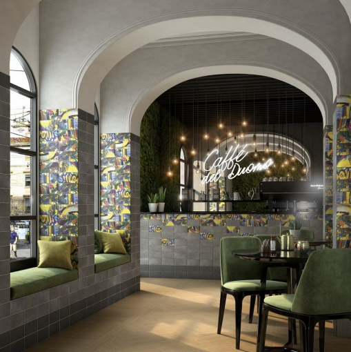 Граффити КЕРАМА МАРАЦЦИ фото Граффити КЕРАМА МАРАЦЦИ