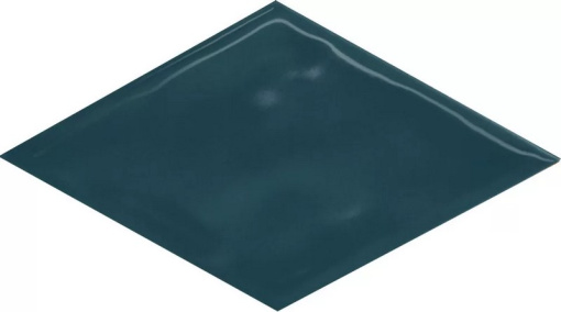фото KMD2SRB011BN Риад бирюзовый тёмный глянцевый 13,5x7,8x0,9 декор КЕРАМА МАРАЦЦИ