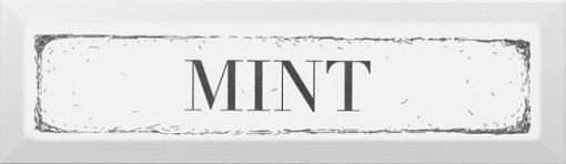 NT/B38/9001 Mint черный 8.5*28.5 декор КЕРАМА МАРАЦЦИ фото NT/B38/9001 Mint черный 8.5*28.5 декор КЕРАМА МАРАЦЦИ