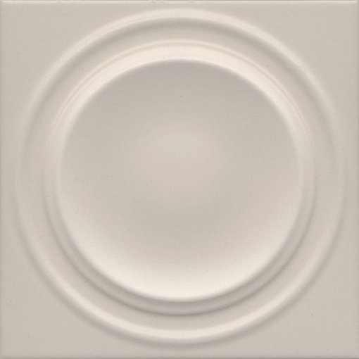 фото OBE001 Аква Альта 2 белый матовый структура 20x20x0,95 декор КЕРАМА МАРАЦЦИ