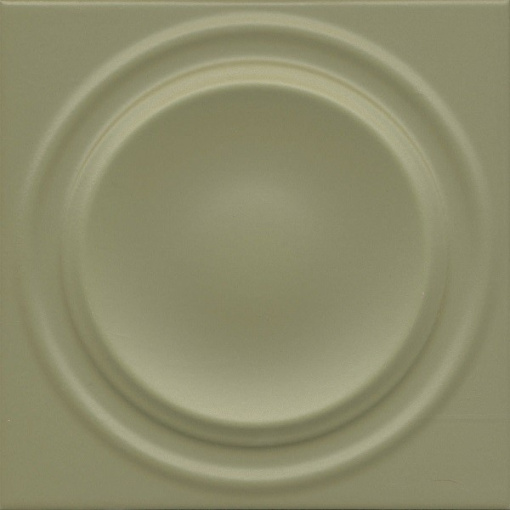 фото OBE005 Аква Альта 2 зелёный матовый структура 20x20x0,95 декор КЕРАМА МАРАЦЦИ