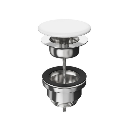 DRR.1/WHT Донный клапан с керамической крышкой КЕРАМА МАРАЦЦИ фото DRR.1/WHT Донный клапан с керамической крышкой КЕРАМА МАРАЦЦИ