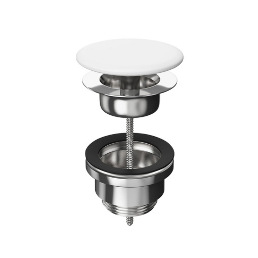 KMUNDr07MWh1 Донный клапан с керамической крышкой, белый матовый КЕРАМА МАРАЦЦИ фото KMUNDr07MWh1 Донный клапан с керамической крышкой, белый матовый КЕРАМА МАРАЦЦИ