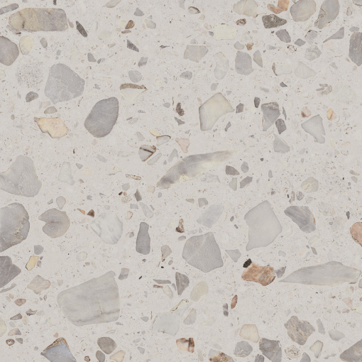 фото KM6060G0921R Тараскон Стоун серый светлый матовый обрезной 60x60x0,9 керамогранит КЕРАМА МАРАЦЦИ