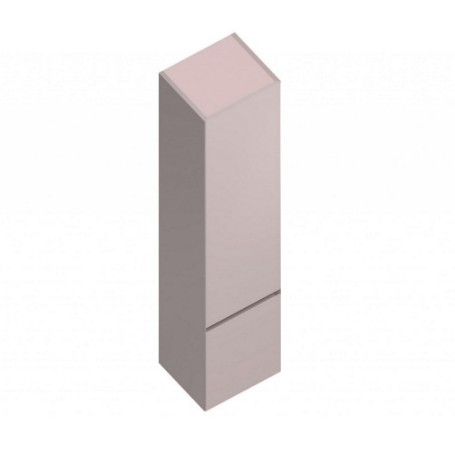 CU.165Rh/MAL Пенал Cubo/Кубо подвесной правый 165, мальва матовый КЕРАМА МАРАЦЦИ фото CU.165Rh/MAL Пенал Cubo/Кубо подвесной правый 165, мальва матовый КЕРАМА МАРАЦЦИ