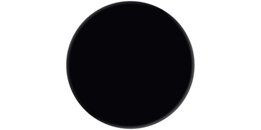 фото CO4.43/BLK.M Круглая полка Cono/Коно встраиваемая 43,1, черная матовая КЕРАМА МАРАЦЦИ