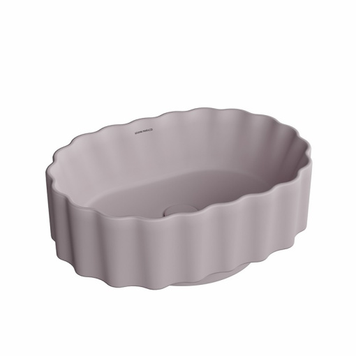 CC.wb.50/MAL Раковина ARTBASIN Conchiglia/АртБэйзин Конкилья накладная 50, мальва матовая КЕРАМА МАРАЦЦИ фото CC.wb.50/MAL Раковина ARTBASIN Conchiglia/АртБэйзин Конкилья накладная 50, мальва матовая КЕРАМА МАРАЦЦИ