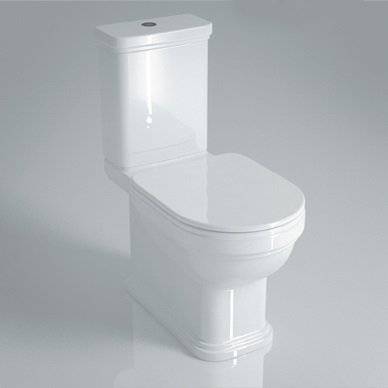 фото PO.seat.01/WHT Сиденье Pompei/Помпеи для напольного унитаза, белое глянцевое КЕРАМА МАРАЦЦИ