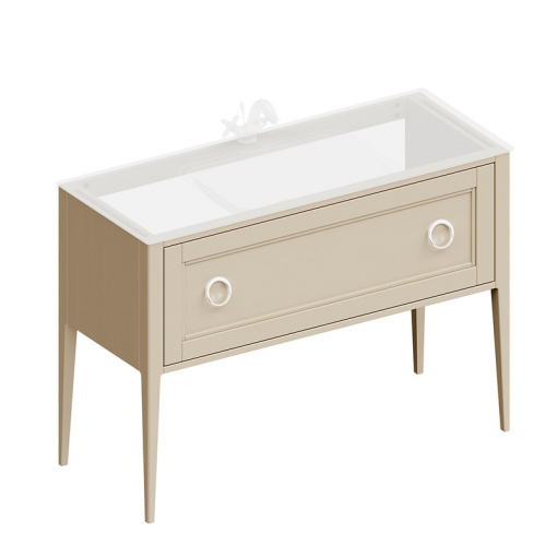 PL.CN.120.1/CAP.M Тумба Plaza Classic Neo/Плаза Классик Нео напольная 1 ящик 120, капучино матовый КЕРАМА МАРАЦЦИ фото PL.CN.120.1/CAP.M Тумба Plaza Classic Neo/Плаза Классик Нео напольная 1 ящик 120, капучино матовый КЕРАМА МАРАЦЦИ