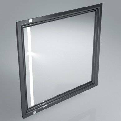PO.mi.80/BLK Зеркало Pompei/Помпеи 80, черное глянцевое КЕРАМА МАРАЦЦИ фото PO.mi.80/BLK Зеркало Pompei/Помпеи 80, черное глянцевое КЕРАМА МАРАЦЦИ