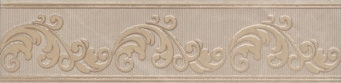 фото AD/A399/SG929620R Версаль бежевый обрезной 30x7x0,9 бордюр КЕРАМА МАРАЦЦИ