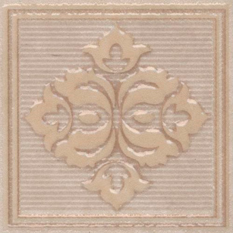 фото AD/A400/SG929620R Версаль бежевый обрезной 7x7x0,9 вставка КЕРАМА МАРАЦЦИ
