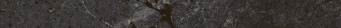 фото KMB2SPA002BR Тубкаль чёрный глянцевый обрезной 30x2,5x1,9 бордюр КЕРАМА МАРАЦЦИ