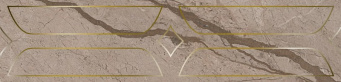 фото KMB3STA010BR Ифран бежевый светлый глянцевый обрезной 60x14,5x0,9 бордюр КЕРАМА МАРАЦЦИ
