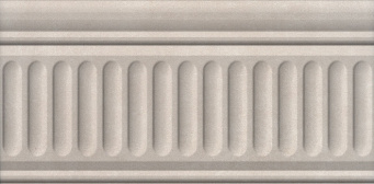 фото 19032/3F Александрия светлый структурированный 20*9,9 керамический бордюр КЕРАМА МАРАЦЦИ