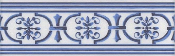 фото 5225/3 Английский Делфт бордюр КЕРАМА МАРАЦЦИ
