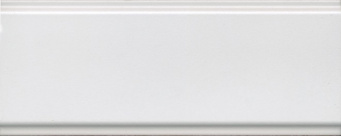 фото BDA022R Магнолия белый матовый обрезной 30х12 30*12 бордюр КЕРАМА МАРАЦЦИ
