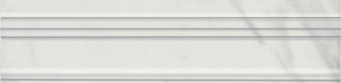 Фото BLB038 Багет Алькала белый 20*5 бордюр КЕРАМА МАРАЦЦИ