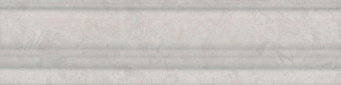 фото BLB053 Багет Ферони серый светлый матовый 20x5x1,9 бордюр КЕРАМА МАРАЦЦИ