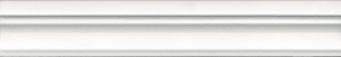 фото BLC025R Багет Магнолия белый матовый обрезной 30х5 бордюр КЕРАМА МАРАЦЦИ