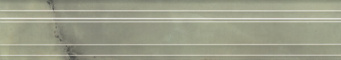 фото BLF004R Багет Джардини серый темный 40*7.3 бордюр КЕРАМА МАРАЦЦИ