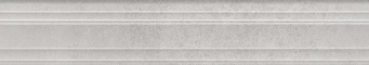фото BLF016R Багет Догана серый светлый матовый обрезной 40x7,3x2,7 бордюр КЕРАМА МАРАЦЦИ