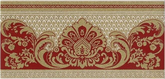 фото HGD/C103/11109R Даниэли красный обрезной 30*14,5 керамический бордюр КЕРАМА МАРАЦЦИ