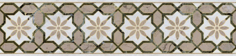 фото VT/A575/11000R Серенада 5 глянцевый обрезной 30x7,2x0,9 бордюр КЕРАМА МАРАЦЦИ