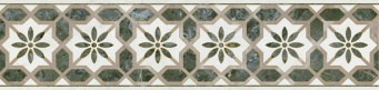фото VT/A576/11000R Серенада 6 глянцевый обрезной 30x7,2x0,9 бордюр КЕРАМА МАРАЦЦИ