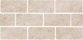 фото BR024T Роверелла бежевый мозаичный 34,5x14,7x0,9 бордюр КЕРАМА МАРАЦЦИ