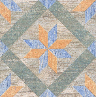 фото AD/A392/TU6001 Колор Вуд микс 13*13 керамическая вставка КЕРАМА МАРАЦЦИ