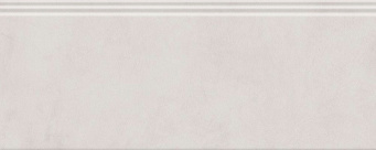 фото FMF015R Плинтус Чементо серый светлый матовый обрезной 30x12x1,3 КЕРАМА МАРАЦЦИ