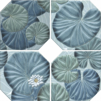 фото HGD/A248/4x/18000 Панно Монсури из 4 частей 15*15 (размер каждой части) 30*30 КЕРАМА МАРАЦЦИ