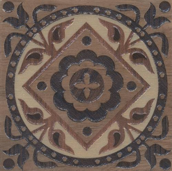 фото HGD/A28/TU0031L Фратте бежевый лаппатированный 20x20 вставка КЕРАМА МАРАЦЦИ