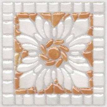 фото NT/A186/6309 Павловск орнамент 7,7*7,7 керамическая вставка КЕРАМА МАРАЦЦИ