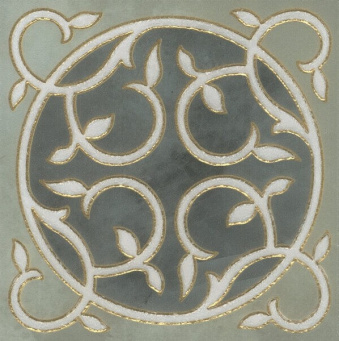 фото OS/C90/SG1609L Джардини лаппатированный 15*15 вставка КЕРАМА МАРАЦЦИ