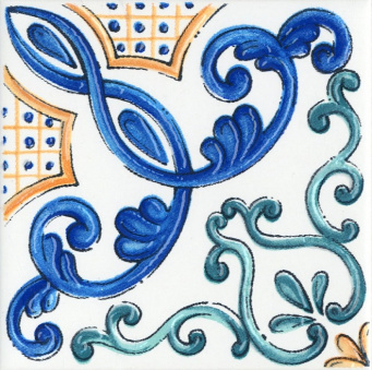 STG/A487/1146H Капри майолика 9,8*9,8 вставка КЕРАМА МАРАЦЦИ фото STG/A487/1146H Капри майолика 9,8*9,8 вставка КЕРАМА МАРАЦЦИ