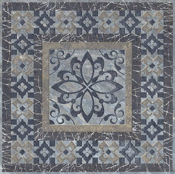 фото STG/C259/SG1504 Бромли серый темный 19,6x19,6 вставка КЕРАМА МАРАЦЦИ