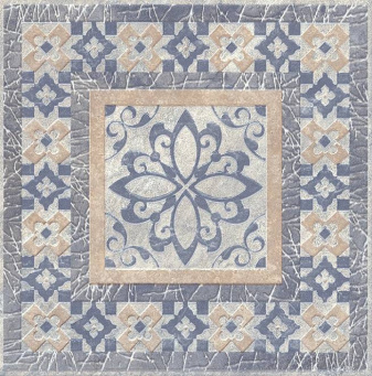 фото STG/D259/SG1503 Бромли серый 19,6x19,6 вставка КЕРАМА МАРАЦЦИ