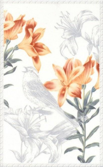 фото 6252/3F Шеффилд Лилии декор КЕРАМА МАРАЦЦИ