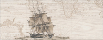 фото 7149/3F Кампанелла Корабль 20*50 декор КЕРАМА МАРАЦЦИ