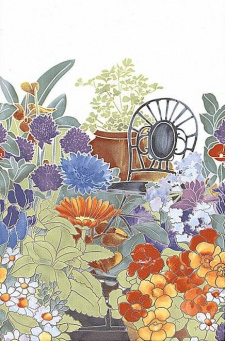 A2523/8188 Утренний пейзаж Кресло декор КЕРАМА МАРАЦЦИ фото A2523/8188 Утренний пейзаж Кресло декор КЕРАМА МАРАЦЦИ