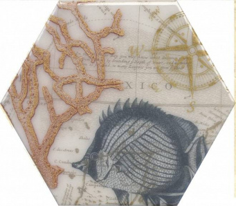 Фото HGD/A337/24020 Эль Салер 20*23,1 декор КЕРАМА МАРАЦЦИ