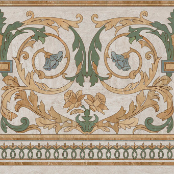 фото HGD/A517/SG6062RL Эвора продолжение угла глянцевый 60х60 декор КЕРАМА МАРАЦЦИ