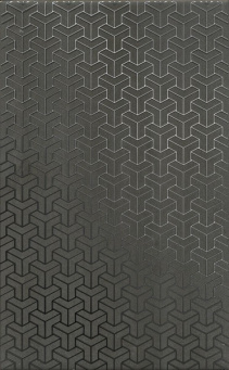 фото HGD/D371/6400 Ломбардиа антрацит 25*40 декор КЕРАМА МАРАЦЦИ