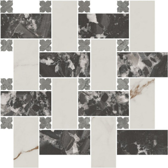 фото ID163 Риальто 3 наборный матовый 43,5x43,5x0,9 декор КЕРАМА МАРАЦЦИ