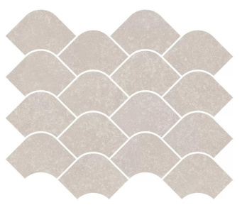 фото KMD2HID001BR Касабланка наборный серый светлый матовый обрезной 30x25x0,9 декор КЕРАМА МАРАЦЦИ