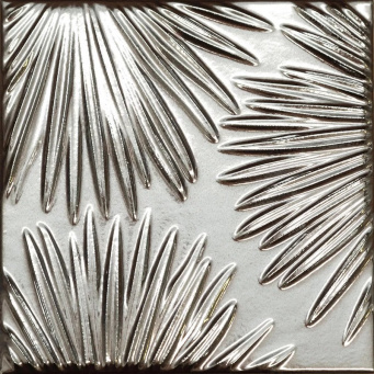 фото KMD2SFE003BN Агдаль 4 металл глянцевый структура 15x15x0,9 декор КЕРАМА МАРАЦЦИ