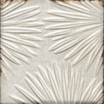 фото KMD2SFE004BN Агдаль 4 бежевый светлый глянцевый структура 15x15x0,9 декор КЕРАМА МАРАЦЦИ