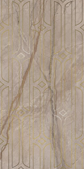 фото KMD3STA071BR Ифран бежевый светлый глянцевый обрезной 60x119,5x0,9 декор КЕРАМА МАРАЦЦИ